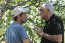 Fuad Poladov ilk dəfə romantik komediya filmində çəkildi (FOTO/VİDEO)