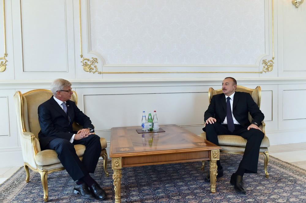 Prezident İlham Əliyev:  Azərbaycan-Avropa İttifaqı əlaqələrinin inkişafı üçün çox müsbət perspektivlər var (YENİLƏNİB) (FOTO)
