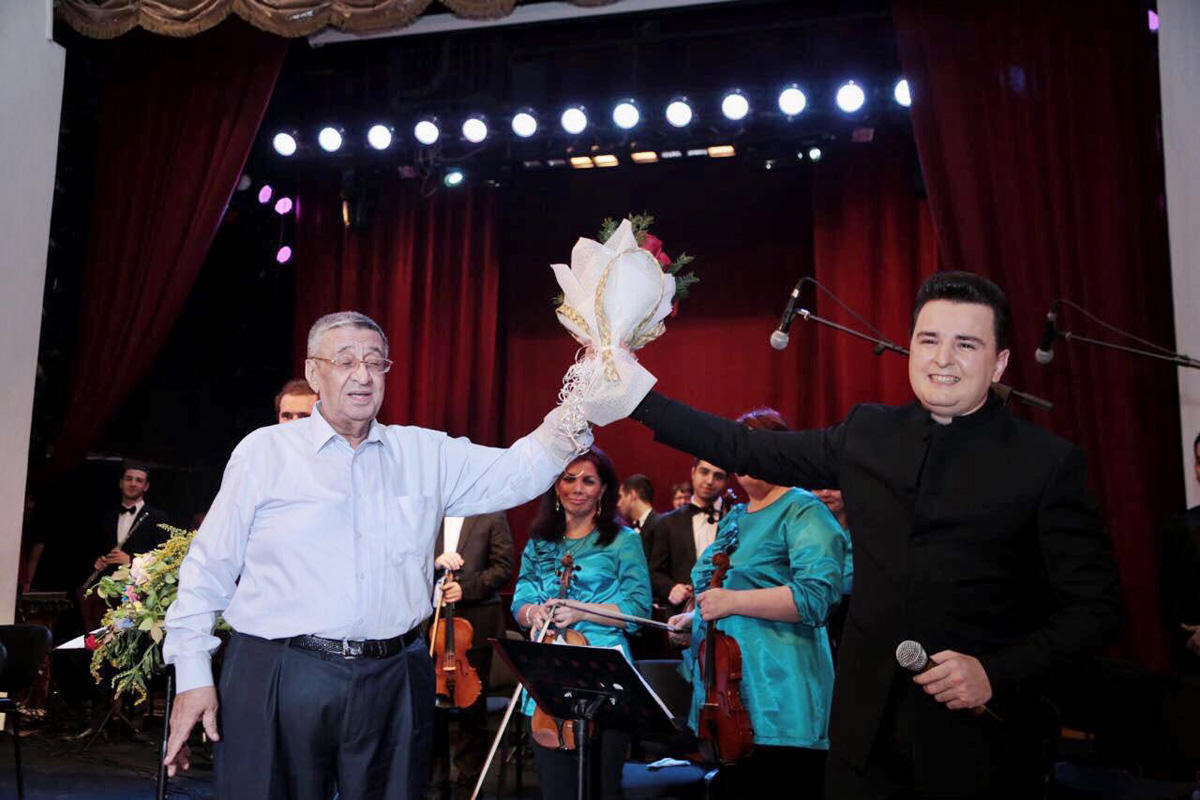 Arif Məlikovun ad günü münasibətilə konsert keçirilib (FOTO)
