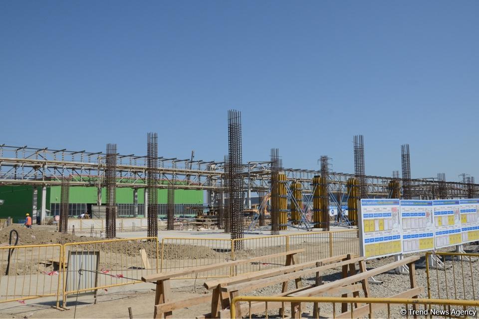 SOCAR-ın karbamid zavodunun tikintisi 40 faizdən çox başa çatıb (FOTO) (YENİLƏNİB)