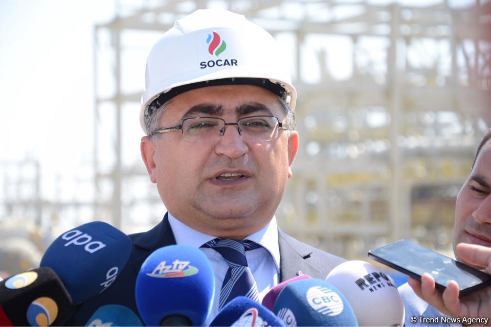 SOCAR-ın karbamid zavodunun tikintisi 40 faizdən çox başa çatıb (FOTO) (YENİLƏNİB)
