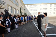 Prezident İlham Əliyev: Biz fəxr edirik ki, Azərbaycanda savadlılıq 100 faizdir  (YENİLƏNİB) (FOTO)