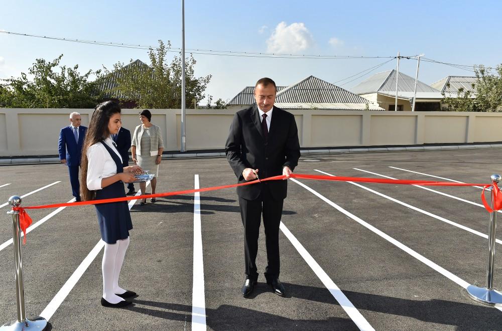 Prezident İlham Əliyev: Biz fəxr edirik ki, Azərbaycanda savadlılıq 100 faizdir  (YENİLƏNİB) (FOTO)