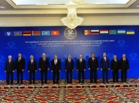 Prezident İlham Əliyev Bişkekdə MDB Dövlət Başçıları Şurasının iclasında iştirak edir (FOTO)