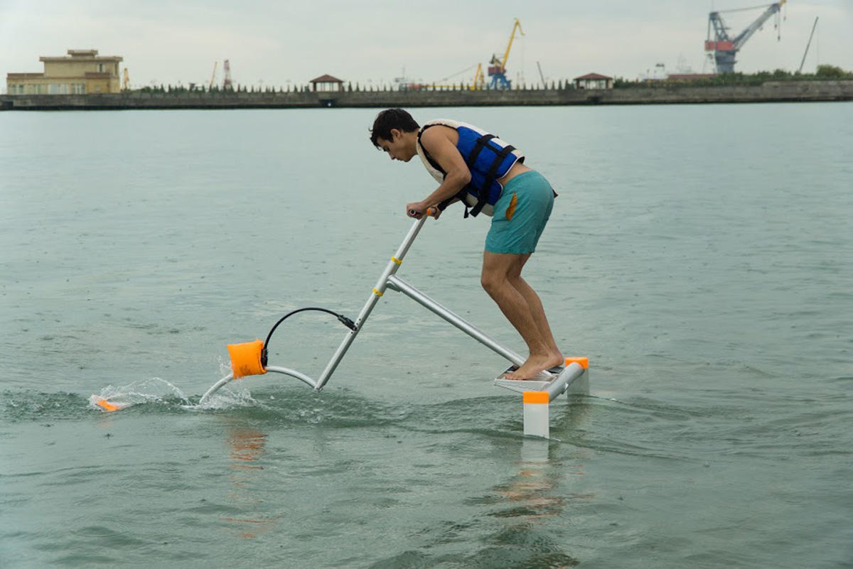 Xəzərin sahilində ilk “Aquaskipper” yarışı keçirildi (FOTO)