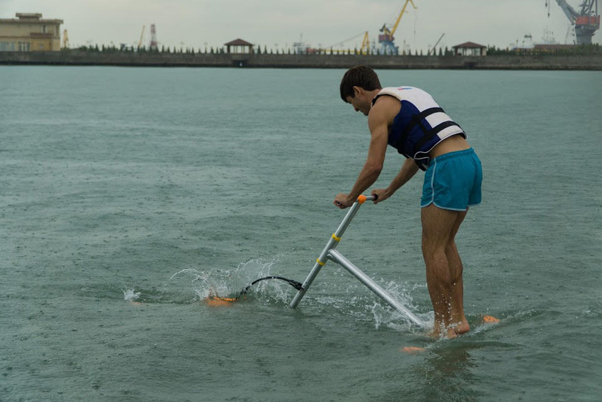 Xəzərin sahilində ilk “Aquaskipper” yarışı keçirildi (FOTO)