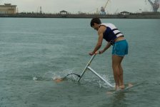 Xəzərin sahilində ilk “Aquaskipper” yarışı keçirildi (FOTO)