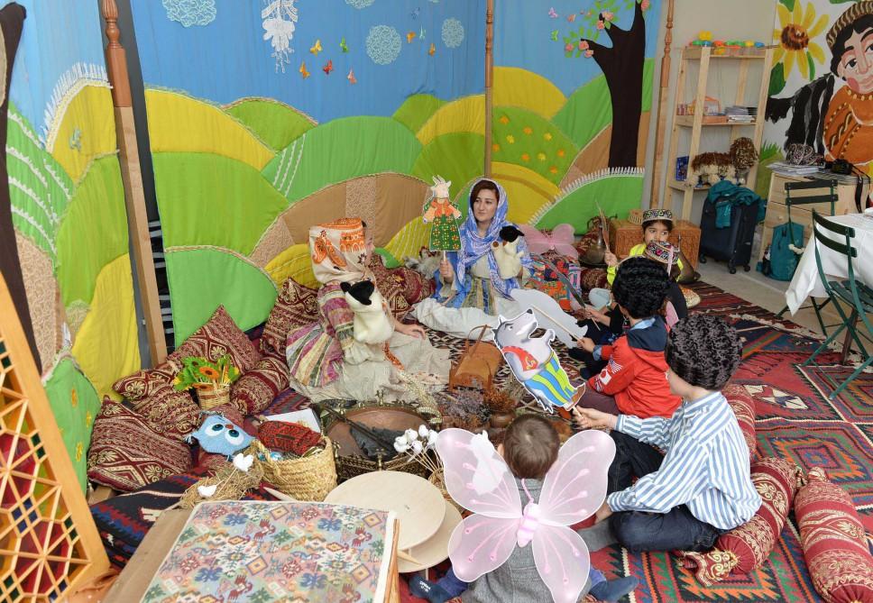 Mehriban Əliyeva Parisdə “Azərbaycan şəhərciyi”nin rəsmi açılışında iştirak edib (FOTO)
