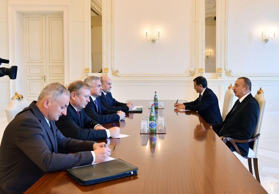 Prezident İlham Əliyev Belarus Təhlükəsizlik Şurasının rəhbərini qəbul edib (YENİLƏNİB) (FOTO)