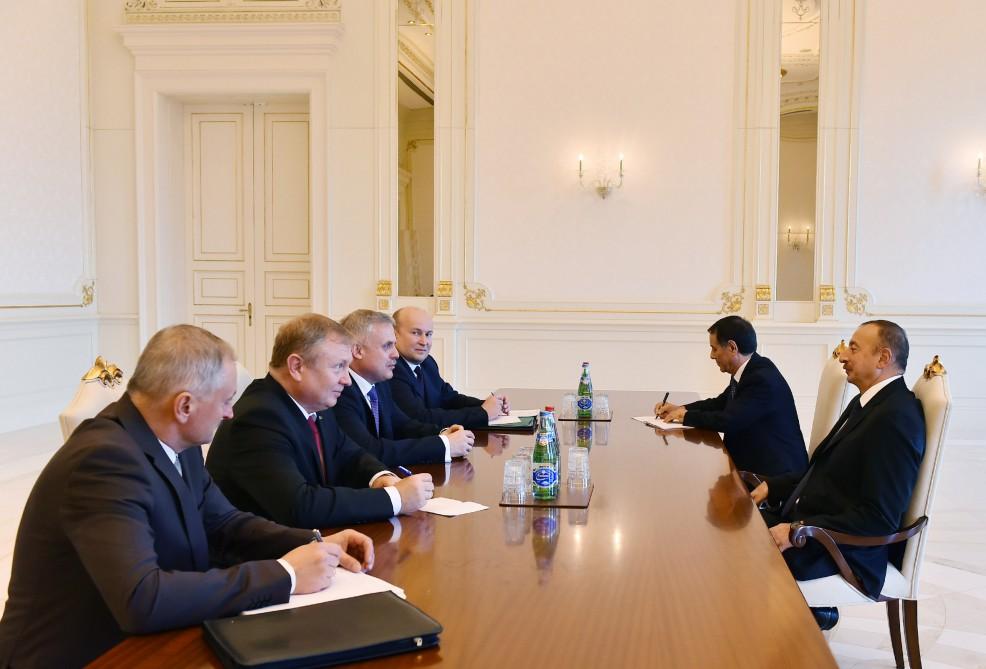 Prezident İlham Əliyev Belarus Təhlükəsizlik Şurasının rəhbərini qəbul edib (YENİLƏNİB) (FOTO)