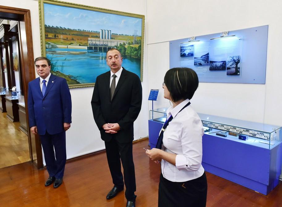 Mingəçevir Şəhər Tarix Muzeyi istifadəyə verilib (FOTO)