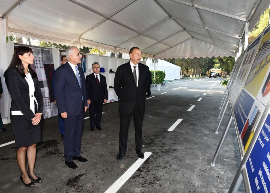 Prezident İlham Əliyev Mingəçevir Sənaye Parkının təməlqoyma mərasimində iştirak edib (FOTO) (YENİLƏNİB)