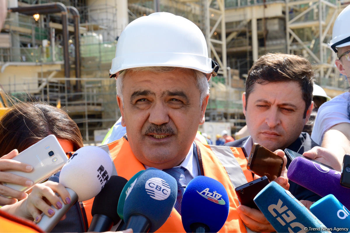 "Şahdəniz-2" platforması üçün yuxarı modulların tikintisi 93 faiz başa çatıb (FOTO)