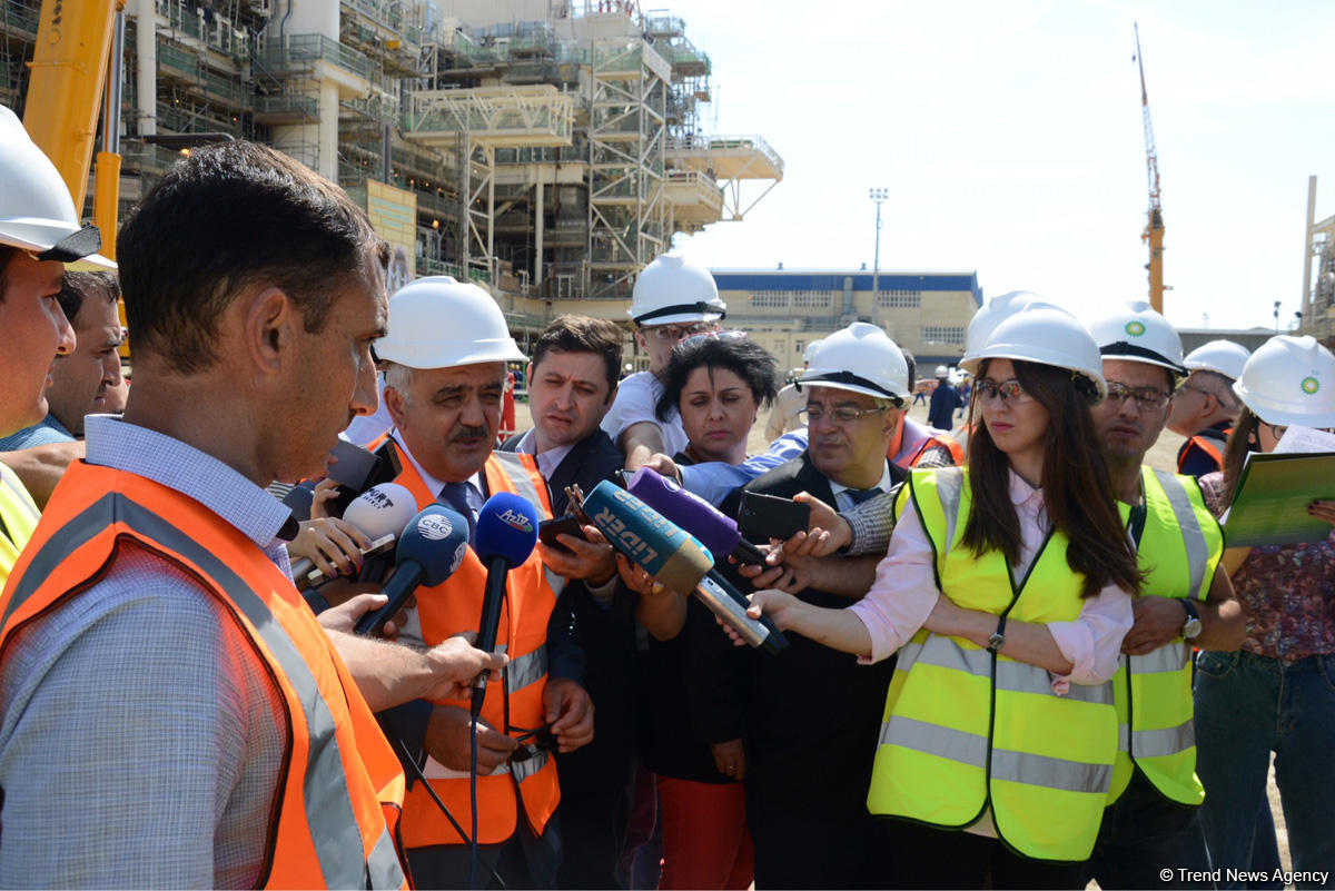 "Şahdəniz-2" platforması üçün yuxarı modulların tikintisi 93 faiz başa çatıb (FOTO)