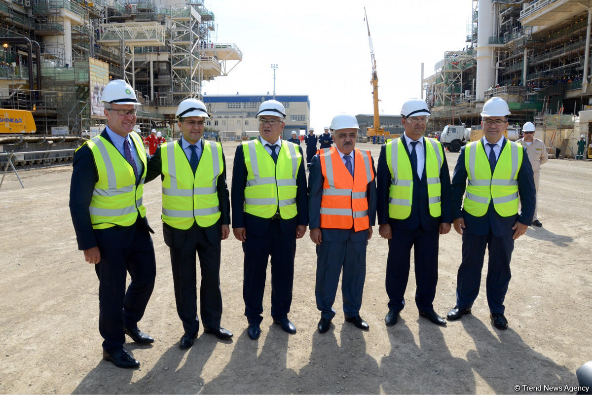 "Şahdəniz-2" platforması üçün yuxarı modulların tikintisi 93 faiz başa çatıb (FOTO)