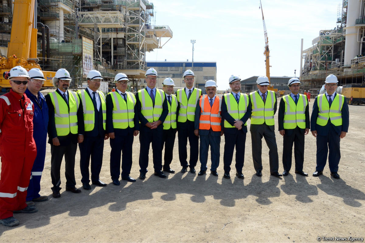 "Şahdəniz-2" platforması üçün yuxarı modulların tikintisi 93 faiz başa çatıb (FOTO)