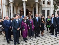 Birinci xanım Mehriban Əliyevaya Veliko Tırnovo şəhərində fəxri vətəndaş və fəxri doktor diplomları təqdim edilib (FOTO)