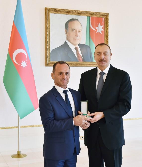 Prezident İlham Əliyev: Azərbaycanda hər sahədə olduğu kimi, idmanda da böyük inkişaf var (YENİLƏNİB) (FOTO)