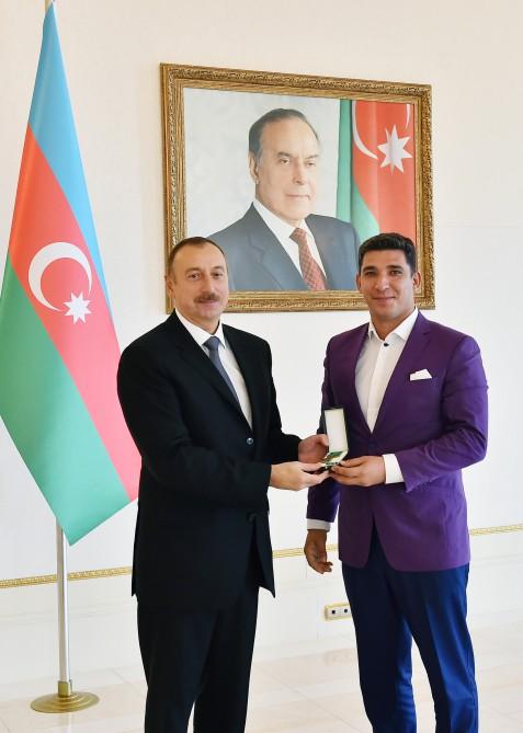 Prezident İlham Əliyev: Azərbaycanda hər sahədə olduğu kimi, idmanda da böyük inkişaf var (YENİLƏNİB) (FOTO)