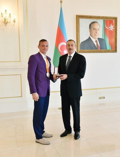 Prezident İlham Əliyev: Azərbaycanda hər sahədə olduğu kimi, idmanda da böyük inkişaf var (YENİLƏNİB) (FOTO)