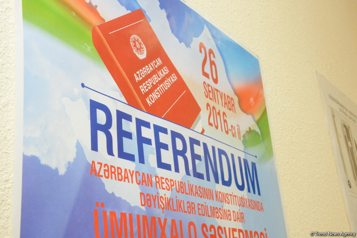 Azərbaycanda ümumxalq səsverməsi keçirilir (FOTO)
