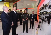 Prezident İlham Əliyev “ADEX 2016” II Azərbaycan Beynəlxalq müdafiə sərgisi ilə tanış olub (YENİLƏNİB) (FOTO)