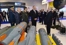 Prezident İlham Əliyev “ADEX 2016” II Azərbaycan Beynəlxalq müdafiə sərgisi ilə tanış olub (YENİLƏNİB) (FOTO)