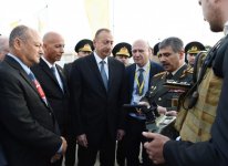 Prezident İlham Əliyev “ADEX 2016” II Azərbaycan Beynəlxalq müdafiə sərgisi ilə tanış olub (YENİLƏNİB) (FOTO)