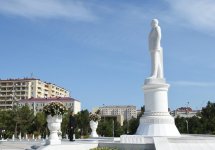 Prezident İlham Əliyev Sumqayıt şəhərinə səfərə gəlib (FOTO)