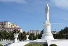 Prezident İlham Əliyev Sumqayıt şəhərinə səfərə gəlib (FOTO)