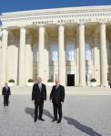 Prezident İlham Əliyev Sumqayıt Dövlət Dram Teatrının binasında yaradılan şəraitlə tanış olub (FOTO) (YENİLƏNİB)