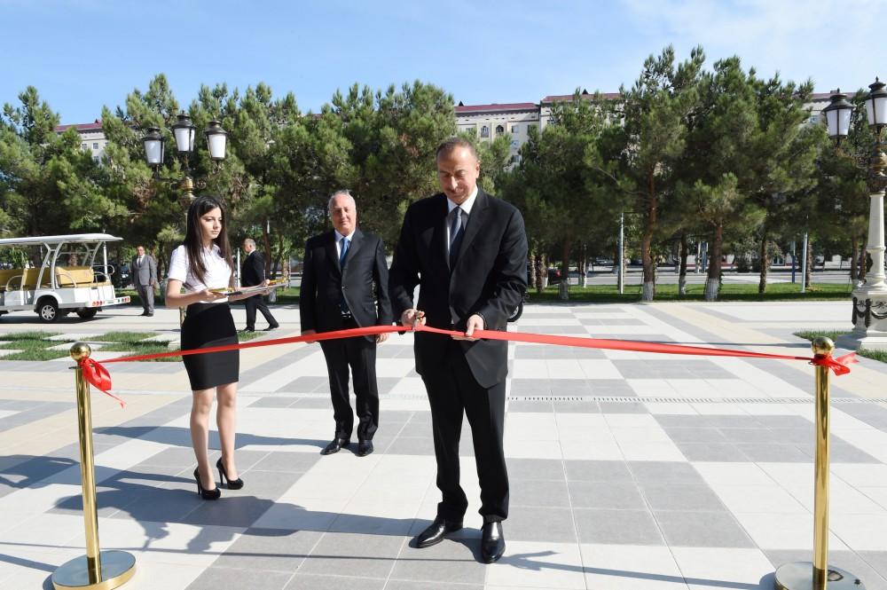Sumqayıtda Şahmat Məktəbi istifadəyə verilib (FOTO)