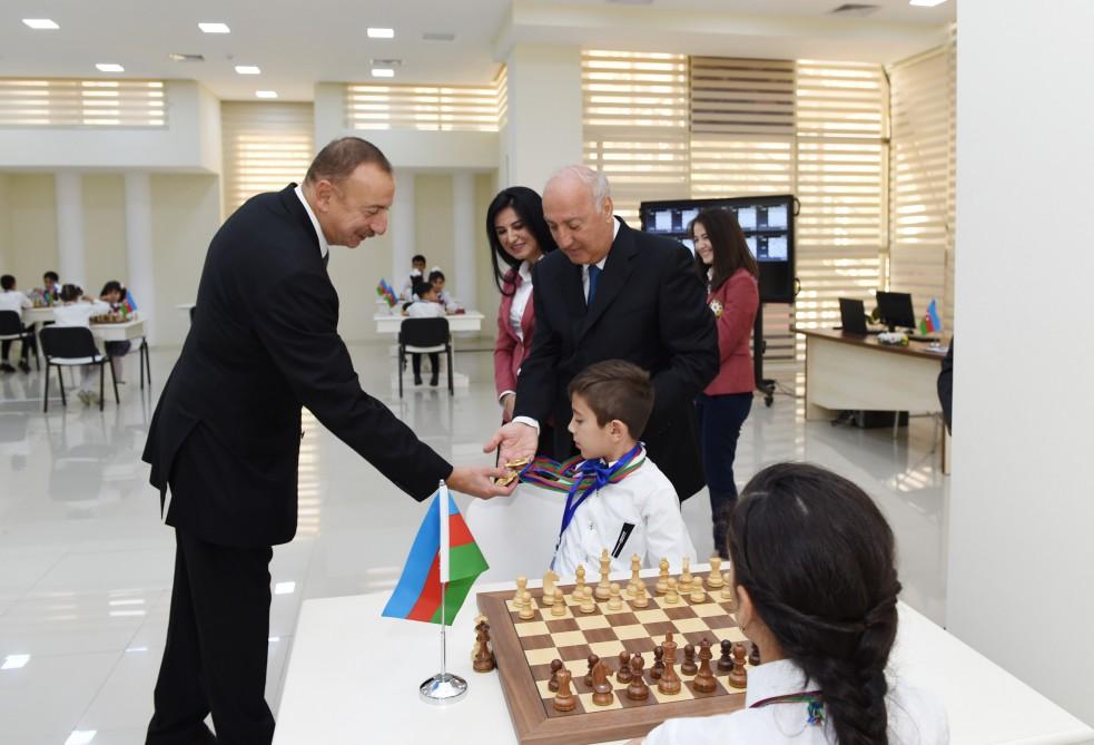 Sumqayıtda Şahmat Məktəbi istifadəyə verilib (FOTO)