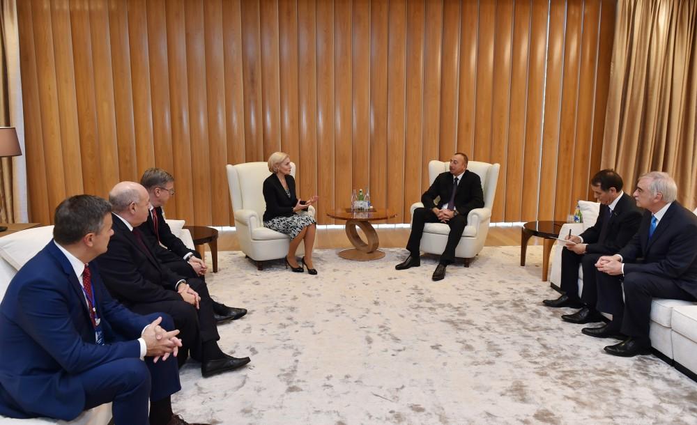 İlham Əliyev Rusiya Hökuməti sədrinin müavinini qəbul edib (YENİLƏNİB) (FOTO)
