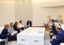 Mehriban Əliyeva Argentina Milli Konqresinin Deputatlar Palatasının nümayəndə heyəti ilə görüşüb (FOTO)
