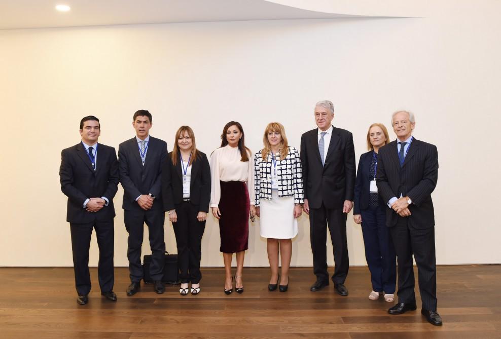Mehriban Əliyeva Argentina Milli Konqresinin Deputatlar Palatasının nümayəndə heyəti ilə görüşüb (FOTO)