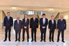 İlham Əliyev UEFA prezidentini qəbul edib (YENİLƏNİB)   (FOTO)