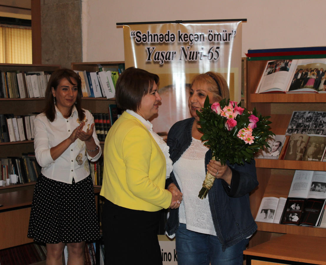 Səhnədə keçən ömür (FOTO)