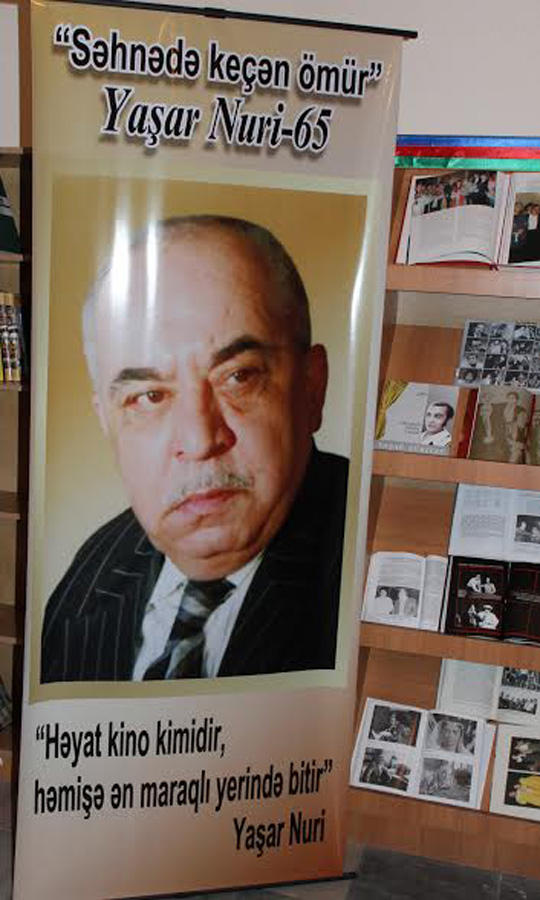 Səhnədə keçən ömür (FOTO)