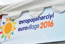 Bakıda "Avropa şəhərciyi" açıldı (FOTO)