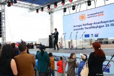 Bakıda "Avropa şəhərciyi" açıldı (FOTO)