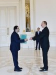 Prezident İlham Əliyev Rumıniya, Qətər və İran səfirlərinin etimadnamələrini qəbul edib (YENİLƏNİB) (FOTO)