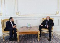 Prezident İlham Əliyev Rumıniya, Qətər və İran səfirlərinin etimadnamələrini qəbul edib (YENİLƏNİB) (FOTO)