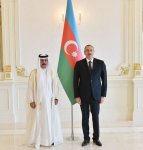 Prezident İlham Əliyev Rumıniya, Qətər və İran səfirlərinin etimadnamələrini qəbul edib (YENİLƏNİB) (FOTO)