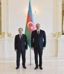 Prezident İlham Əliyev Rumıniya, Qətər və İran səfirlərinin etimadnamələrini qəbul edib (YENİLƏNİB) (FOTO)