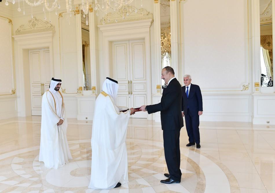Prezident İlham Əliyev Rumıniya, Qətər və İran səfirlərinin etimadnamələrini qəbul edib (YENİLƏNİB) (FOTO)