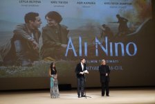 Mehriban Əliyeva və Leyla Əliyeva “Əli və Nino” filminin premyerasında iştirak ediblər (FOTO)