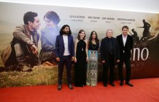 Mehriban Əliyeva və Leyla Əliyeva “Əli və Nino” filminin premyerasında iştirak ediblər (FOTO)