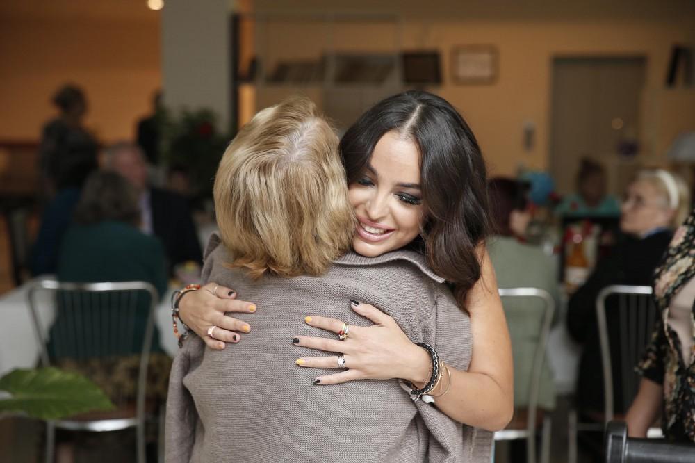 Leyla Əliyeva Bilgəhdəki müharibə və əmək əlilləri üçün pansionatda olub (FOTO)