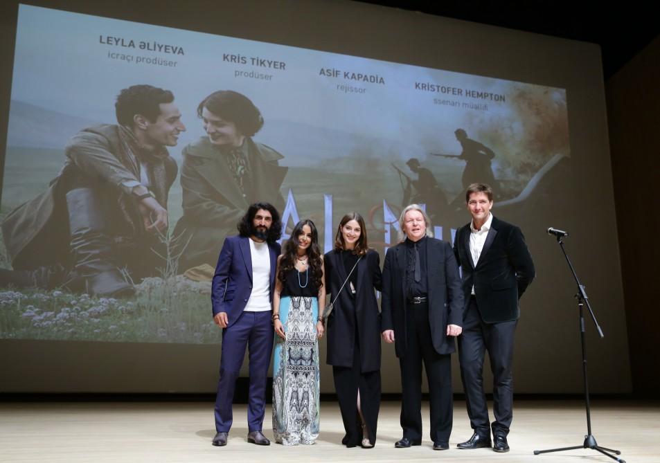 Mehriban Əliyeva və Leyla Əliyeva “Əli və Nino” filminin premyerasında iştirak ediblər (FOTO)